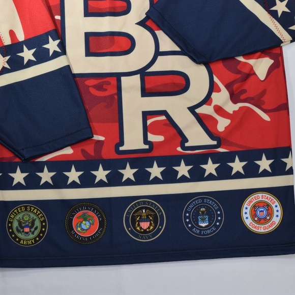 EUC AK ARMED FORCES MILITARY HOCKEY JERSEY - Picture 8 of 8